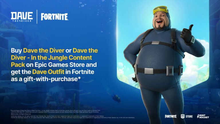 Dave The Diver Comes To.. Fortnite?